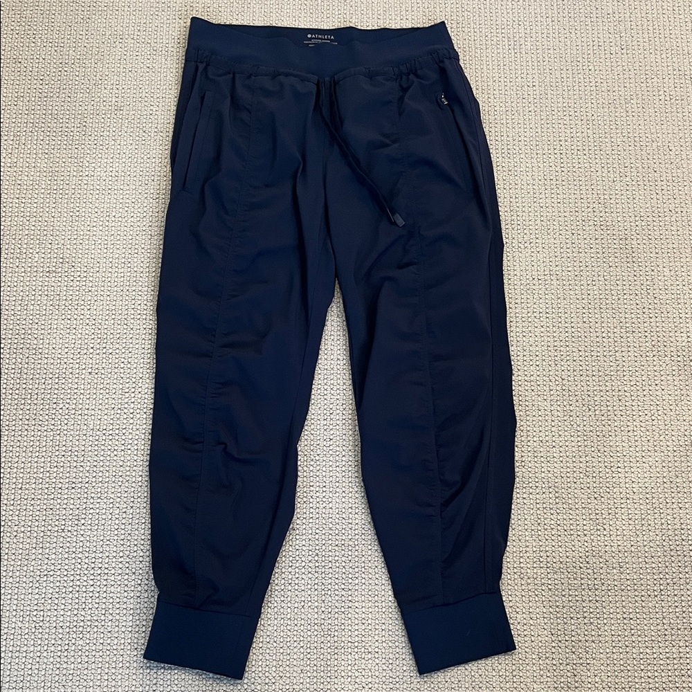 Athleta Dark Blue Jogger Pants